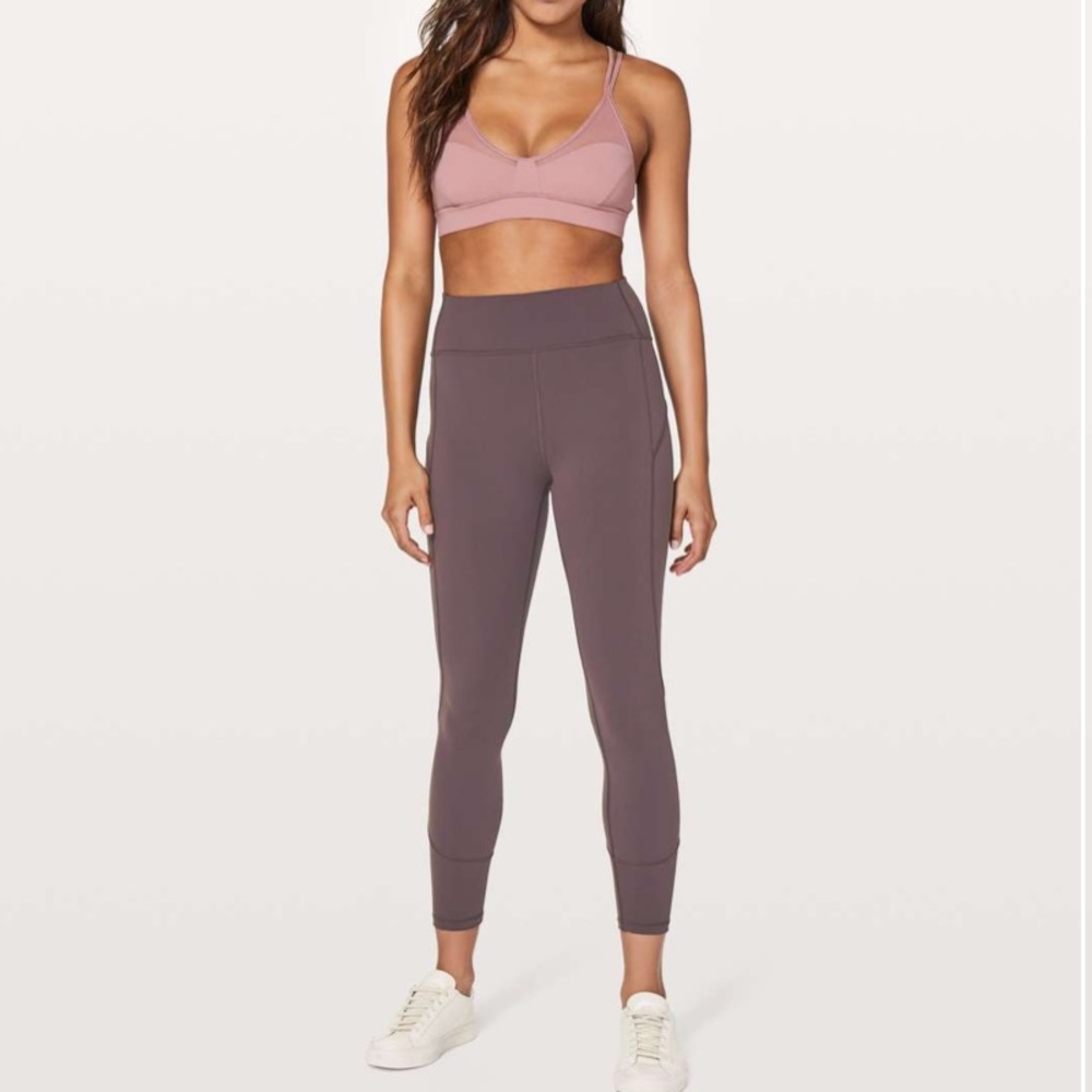 Lululemon In Movement Leggings Vintage Grape Size 4